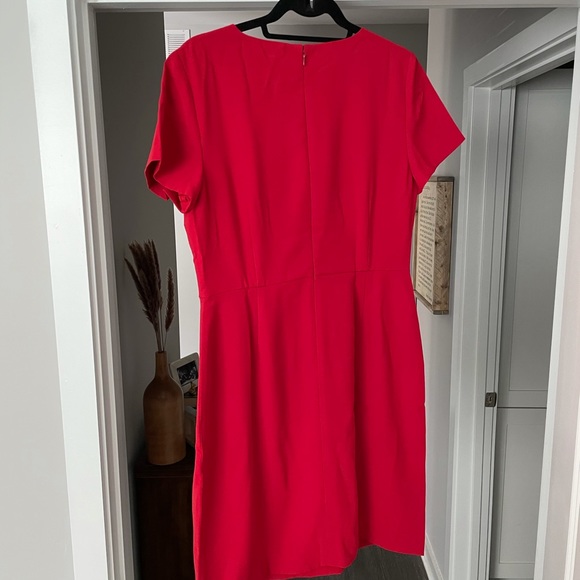 Loft Short Sleeve Wrap Dress - Picture 5 of 5
